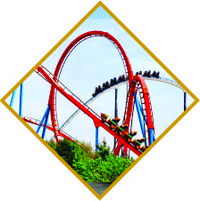 Engineered amusement ride structure
